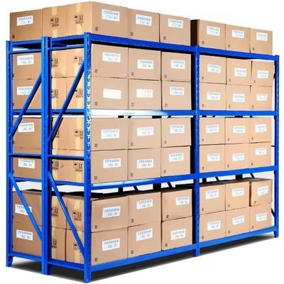 Metal Warehouse Medium Duty Racking Steel Pallet Racking