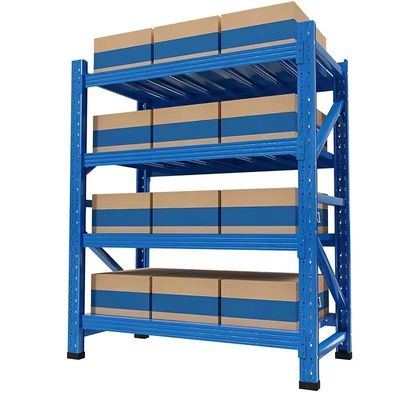 Adjustable Medium Duty Shelves for Garage Warehouse Customized Industrial Steel Storage