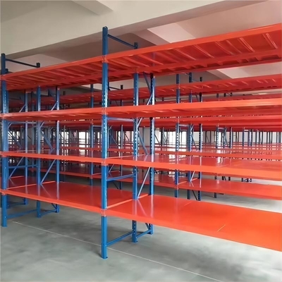 Customized Medium Duty Long Span Rack Shelving For Warehouse Supermarket Store