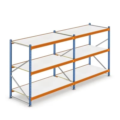 0.35mm Thickness Medium Duty Industrial Longspan Shelving MDR Racking