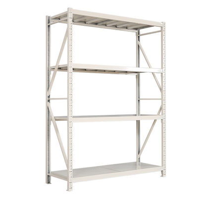 Light Duty Steel Corrosion Protection Galvanized Step Beam For Warehouse Shelf