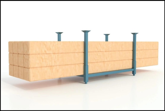 Adjustable Steel Stacking Racks For Space-Saving Warehouse Storage Solutions