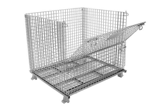 Wire Mesh Container Cage With Package Size 2000.00cm * 1000.00cm * 2000.00cm Directly