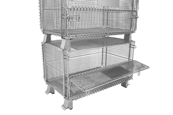 Wire Mesh Container Cage With Package Size 2000.00cm * 1000.00cm * 2000.00cm Directly