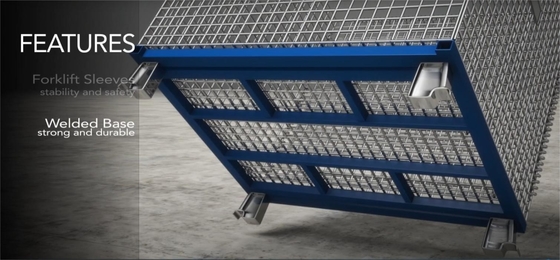 Wire Mesh Container Cage With Package Size 2000.00cm * 1000.00cm * 2000.00cm Directly