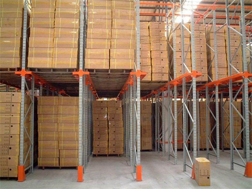 OEM Steel Drive In Pallet Racking , Heavy Duty Industrial Racking Systems