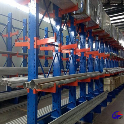 H Beam Industrial Cantilever Warehouse Racking For Pipe Storage SGS Certificate