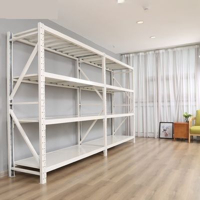 Steel Warehouse Rack Garage Shelf Easy Assemble Light Duty