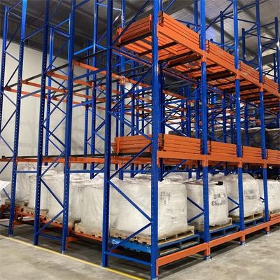 100.000kg Ακαθάριστο βάρος ημι-κλειστό ράφι παλέτας αποθήκευσης χώρου και εύκολη λειτουργία